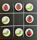 TIC TAC TOE GAME - LADYBUGS AND CATERPILLARS SET